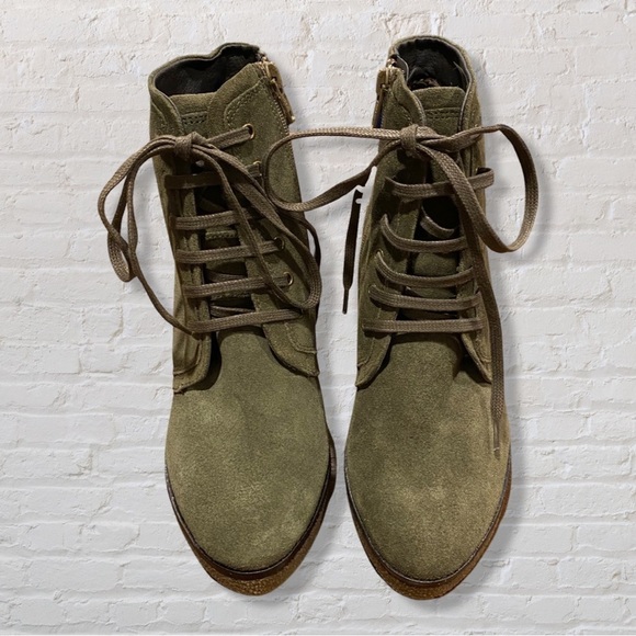 {Barney’s New York} suede lace boots - Picture 3 of 4